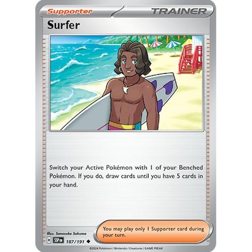 Surfer (187/191) [SV08: Surging Sparks] - PokéBox Australia