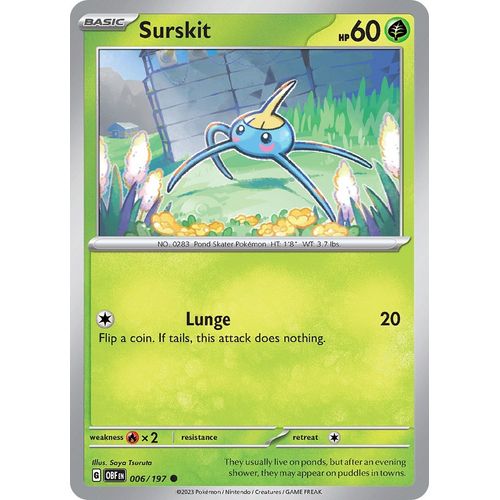 Surskit (006/197) [SV03: Obsidian Flames] - PokéBox Australia