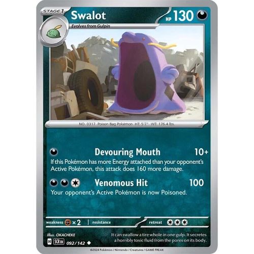 Swalot (092/142) [SV07: Stellar Crown] - PokéBox Australia