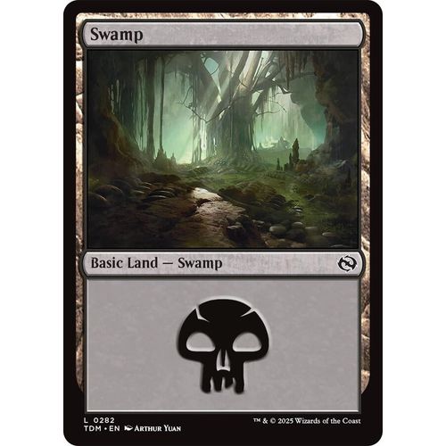 Swamp (0282) (282) (Tarkir: Dragonstorm) - PokéBox Australia