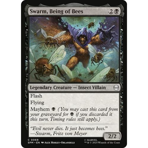 Swarm, Being of Bees (69) (Marvel's Spider - Man) - PokéBox Australia