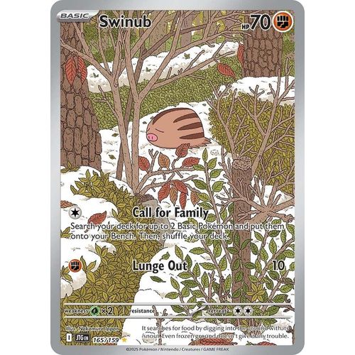 Swinub (165/159) (SV09: Journey Together) - PokéBox Australia