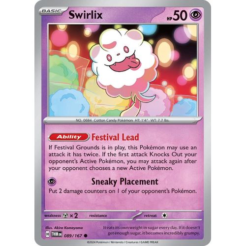 Swirlix (089/167) [SV06: Twilight Masquerade] - PokéBox Australia