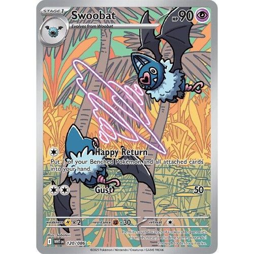 Swoobat (120/086) (SV: White Flare) - PokéBox Australia