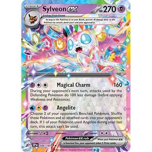 Sylveon ex (086/191) [SV08: Surging Sparks] - PokéBox Australia