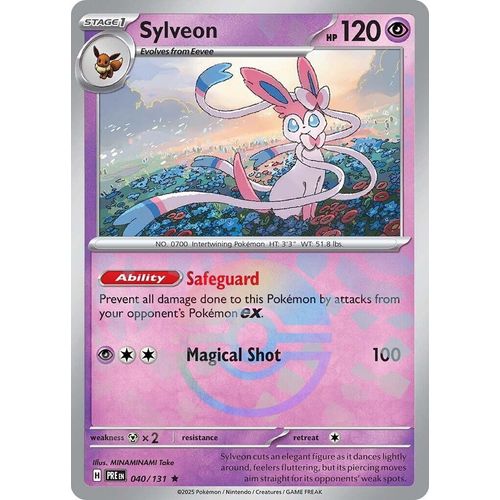 Sylveon (Poke Ball Pattern) (040/131) [SV: Prismatic Evolutions] - PokéBox Australia