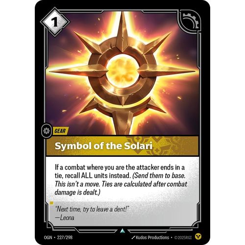 Symbol of the Solari (227/298) (Origins) - PokéBox Australia