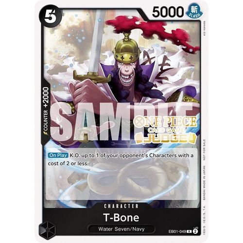 T - Bone (Judge Pack Vol. 5) (EB01 - 049) (One Piece Promotion Cards) - PokéBox Australia