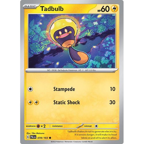 Tadbulb (078/193) [SV02: Paldea Evolved] - PokéBox Australia