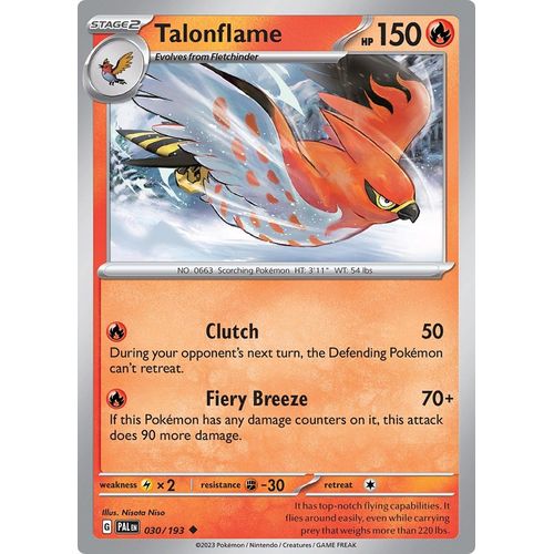 Talonflame (030/193) [SV02: Paldea Evolved] - PokéBox Australia