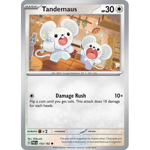 Tandemaus (153/182) [SV04: Paradox Rift] - PokéBox Australia