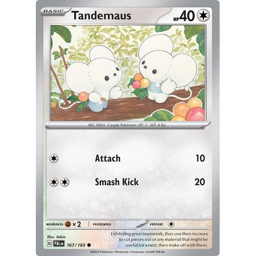 Tandemaus (167/193) [SV02: Paldea Evolved] - PokéBox Australia