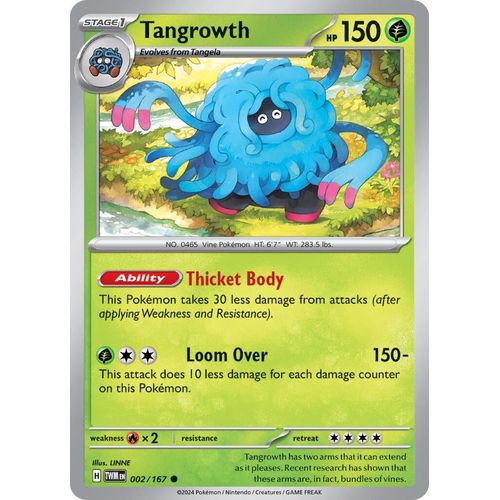 Tangrowth (002/167) [SV06: Twilight Masquerade] - PokéBox Australia