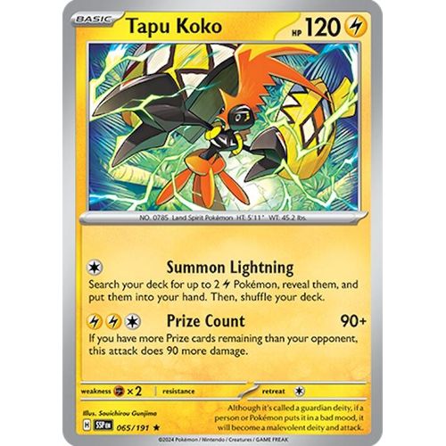 Tapu Koko (065/191) [SV08: Surging Sparks] - PokéBox Australia