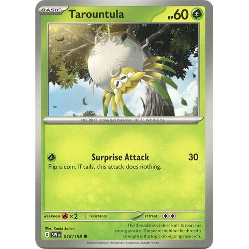 Tarountula (018/198) [SV01: Scarlet & Violet Base Set] - PokéBox Australia