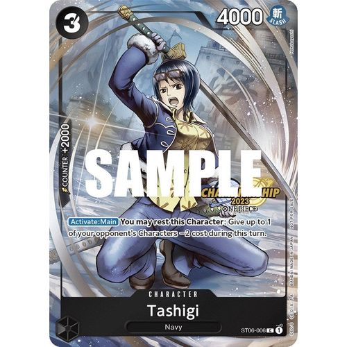 Tashigi (CS 2023 Celebration Pack) (ST06 - 006) [One Piece Promotion Cards] - PokéBox Australia