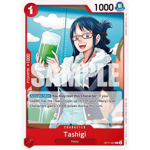 Tashigi (OP11 - 007) [A Fist of Divine Speed] - PokéBox Australia