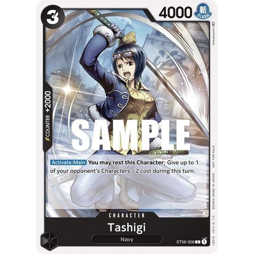 Tashigi (Tournament Pack Vol. 4) (ST06 - 006) [One Piece Promotion Cards] - PokéBox Australia