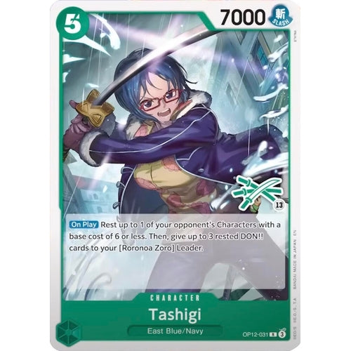 Tashigi (Zoro Deck) (OP12 - 031) (Learn Together Deck Set) - PokéBox Australia