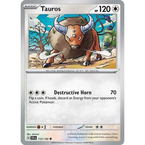 Tauros (112/142) [SV07: Stellar Crown] - PokéBox Australia