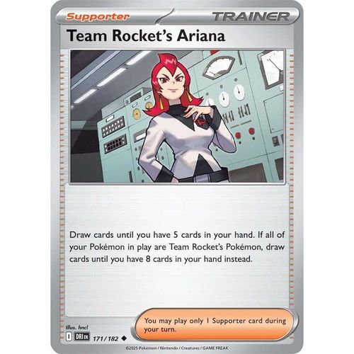 Team Rocket's Ariana (171/182) (SV10: Destined Rivals) - PokéBox Australia