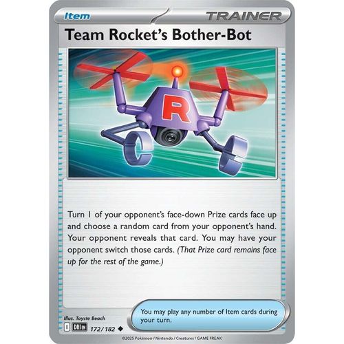 Team Rocket's Bother - Bot (172/182) (SV10: Destined Rivals) - PokéBox Australia