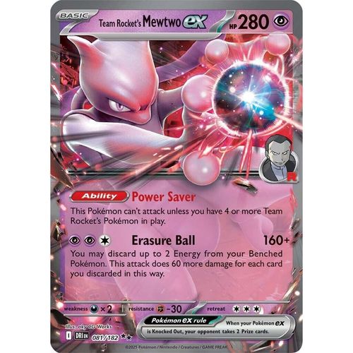 Team Rocket's Mewtwo ex (081/182) (SV10: Destined Rivals) - PokéBox Australia