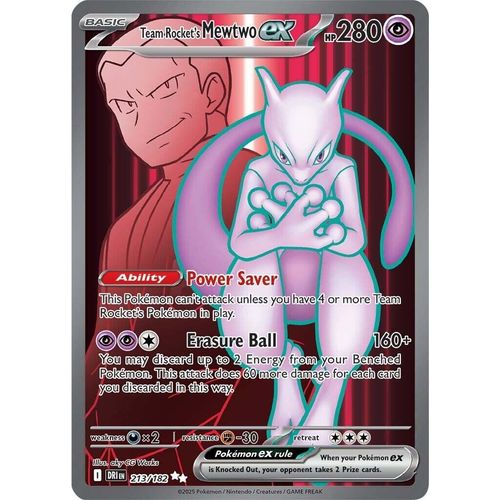 Team Rocket's Mewtwo ex (213/182) (SV10: Destined Rivals) - PokéBox Australia