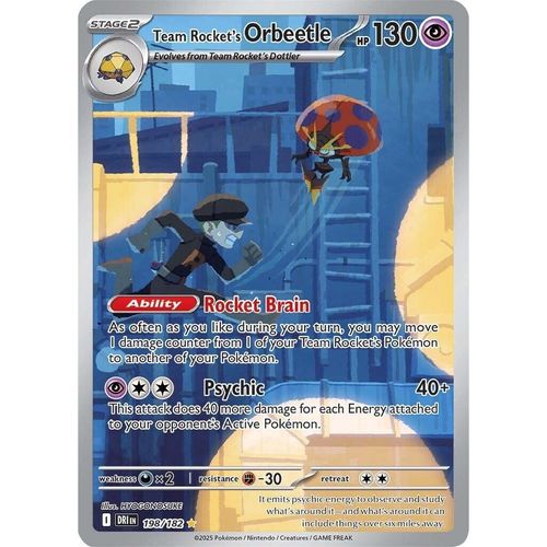 Team Rocket's Orbeetle (198/182) (SV10: Destined Rivals) - PokéBox Australia