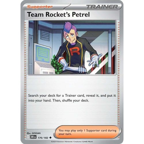 Team Rocket's Petrel (176/182) (SV10: Destined Rivals) - PokéBox Australia