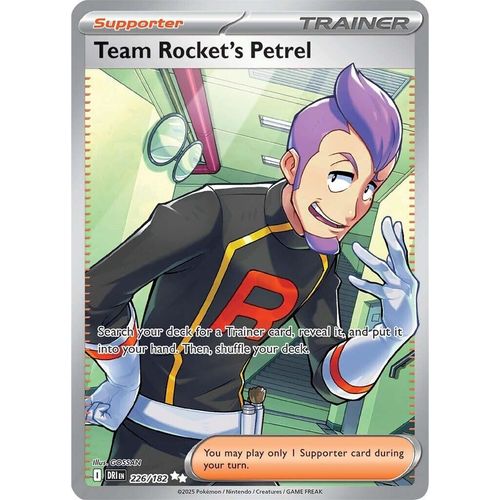 Team Rocket's Petrel (226/182) (SV10: Destined Rivals) - PokéBox Australia