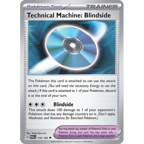 Technical Machine: Blindside (176/182) [SV04: Paradox Rift] - PokéBox Australia