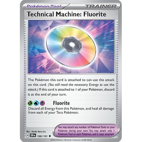 Technical Machine: Fluorite (188/191) [SV08: Surging Sparks] - PokéBox Australia