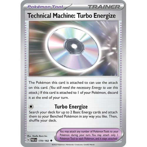 Technical Machine: Turbo Energize (179/182) [SV04: Paradox Rift] - PokéBox Australia