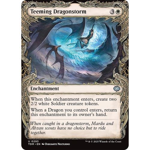 Teeming Dragonstorm (Showcase) (293) (Tarkir: Dragonstorm) - PokéBox Australia