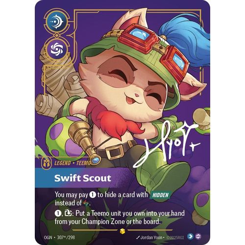 Teemo - Swift Scout (Alternate Art) (307*/298) (Origins) - PokéBox Australia