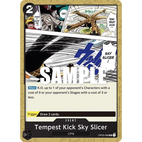 Tempest Kick Sky Slicer (OP03 - 096) [Pillars of Strength] - PokéBox Australia