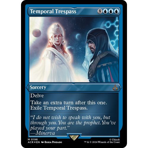 Temporal Trespass (Foil Etched) (196) [Universes Beyond: Assassin's Creed] - PokéBox Australia