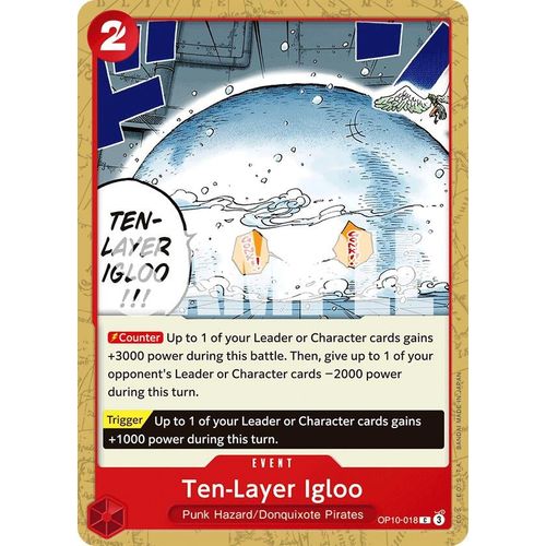 Ten - Layer Igloo (OP10 - 018) [Royal Blood] - PokéBox Australia