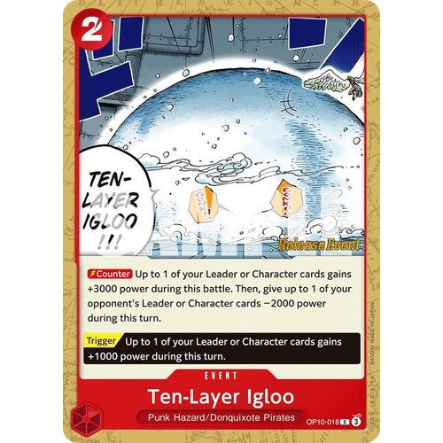 Ten - Layer Igloo (OP10 - 018) [Royal Blood Release Event Cards] - PokéBox Australia
