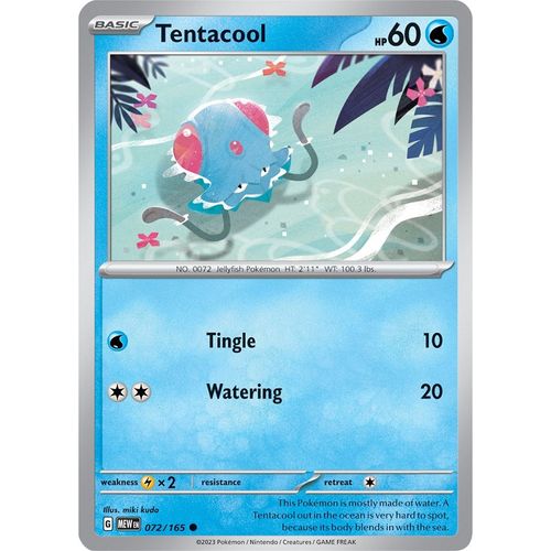 Tentacool (072/165) [SV: Scarlet & Violet 151] - PokéBox Australia