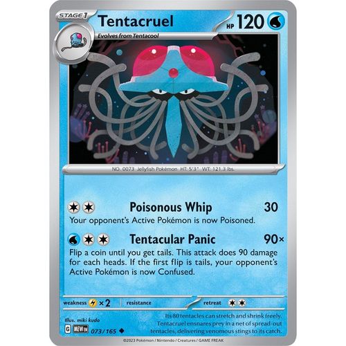 Tentacruel (073/165) [SV: Scarlet & Violet 151] - PokéBox Australia