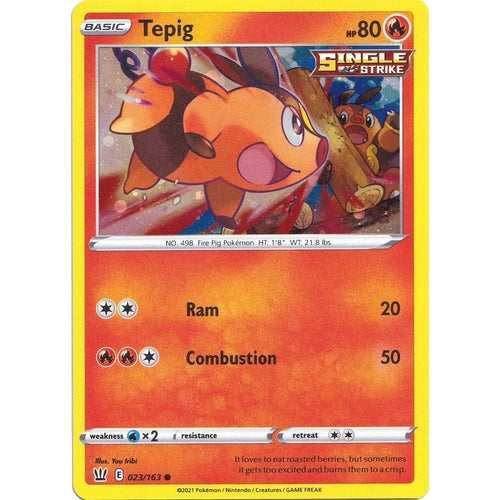 Tepig - 023/163 (Cosmos Holo) (023/163) (Miscellaneous Cards & Products) - PokéBox Australia