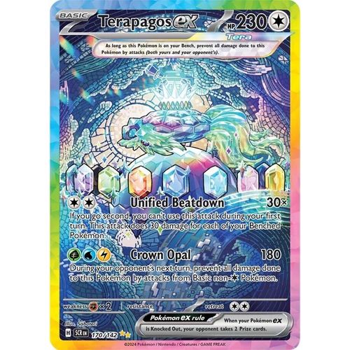 Terapagos ex (170/142) [SV07: Stellar Crown] - PokéBox Australia