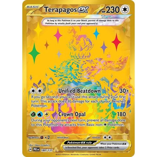 Terapagos ex (180/131) [SV: Prismatic Evolutions] - PokéBox Australia