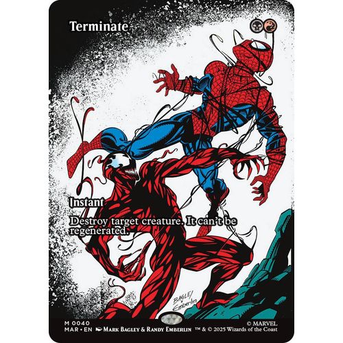 Terminate (Borderless) (40) (Marvel Eternal - Legal) - PokéBox Australia