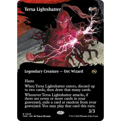 Tersa Lightshatter (Borderless) (345) (Tarkir: Dragonstorm) - PokéBox Australia