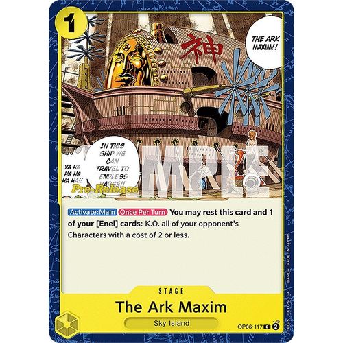 The Ark Maxim (OP06 - 117) [Wings of the Captain Pre - Release Cards] - PokéBox Australia