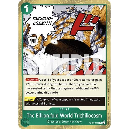 The Billion - fold World Trichiliocosm (Jolly Roger Foil) (OP06 - 038) [Premium Booster - The Best - ] - PokéBox Australia
