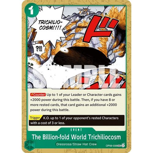 The Billion - fold World Trichiliocosm (OP06 - 038) [Wings of the Captain] - PokéBox Australia